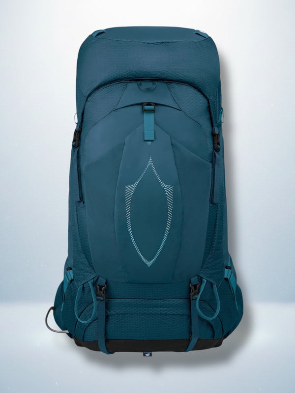 The Atmos 50 | Anti-Gravity Suspension Touring Backpack in Deep Blue