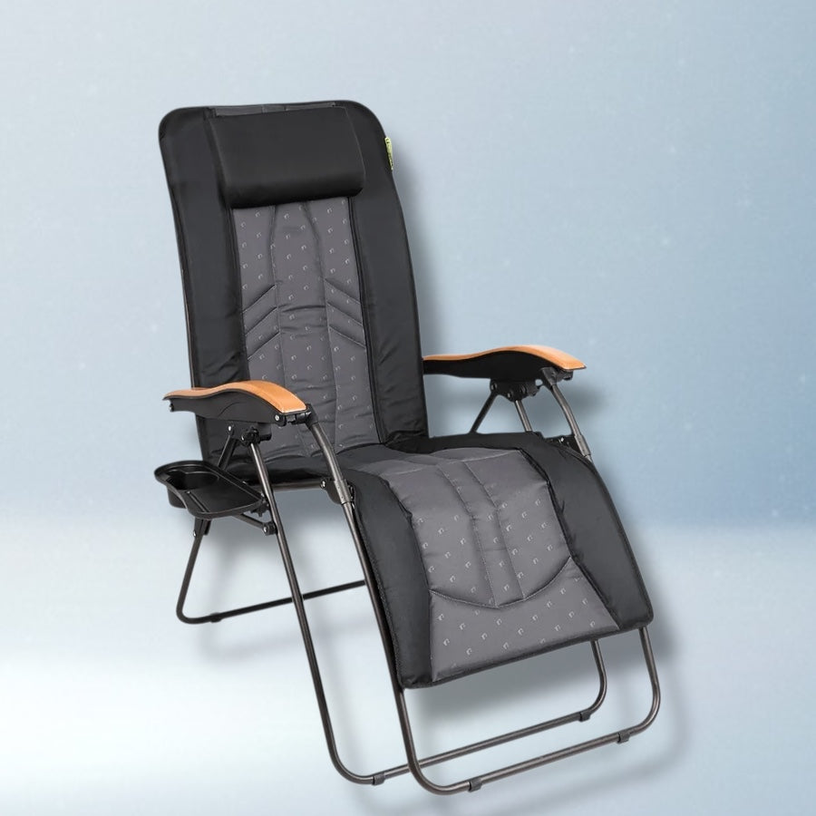 The Halo Lounger | Ergonomic Lightweight Camping Chair with Storage