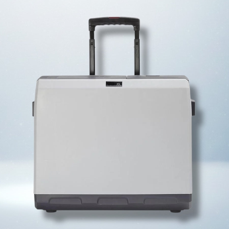 The 45L Dual-Voltage Cooler | High-Capacity 12V/240V Electric Travel Fridge