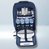 The Delta 4-Person Picnic Set | Insulated 7L Cool Bag & Full Cutlery Suite